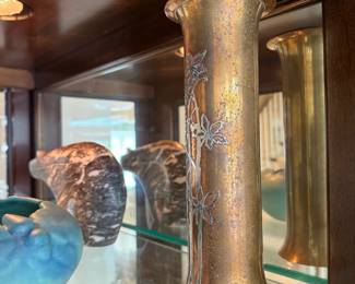 Trench Art Vase