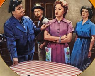 The Honey Mooners plate 