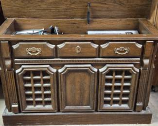 Morse Electrophonic cabinet stereo system 