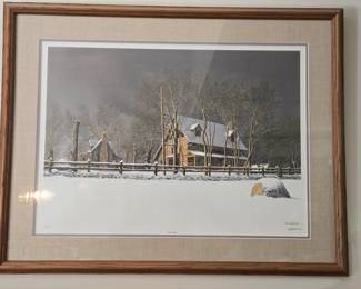 First Light by Bob Timberlake . Numbered 3330/7393