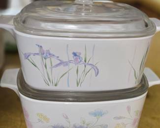 Corning casserole dishes 