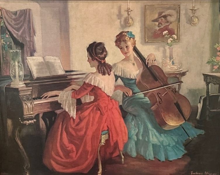 The Recital After Original by Frederic Mizen