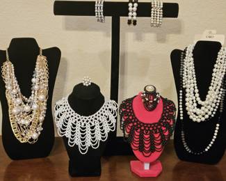 Costume Jewelry Faux Pearls
