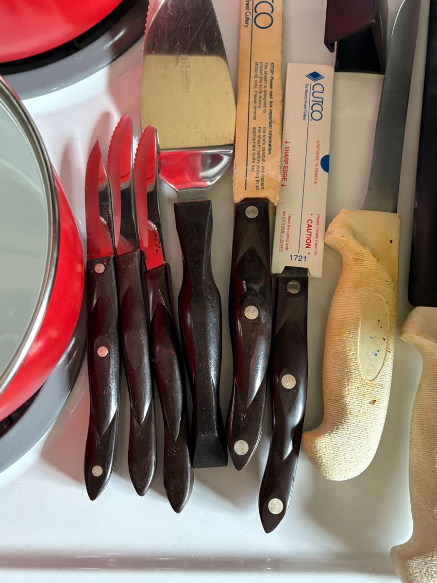 Cutco Knife Set 