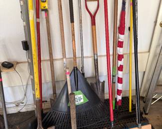 Shovels, Rakes 