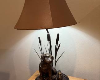Hunting Dog Lamp