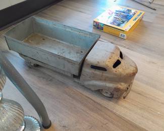 Vintage pressed steel truck