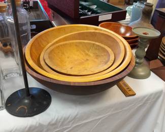 Wood bowls