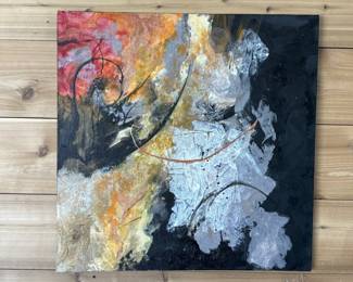 Canvas Art Abstract Flower Picture
