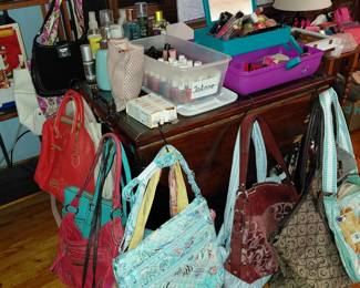 Handbags and clutch ! purses galore