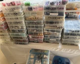 Lots of Jewelry making supplies 