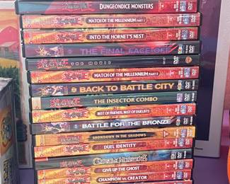 Yu-Gi-Oh DVDs
