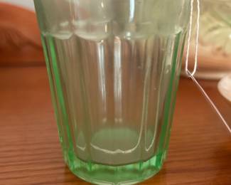 Uranium glass.