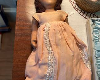 Sawdust doll.