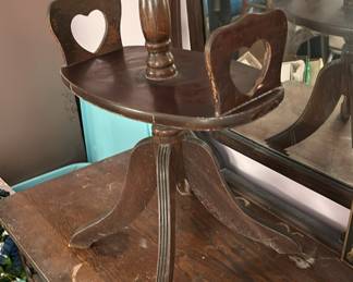 2 tier table.