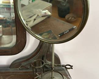 Vintage shaving mirror.