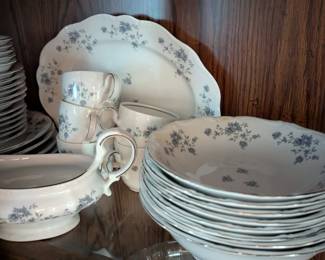 hutch full of fine china