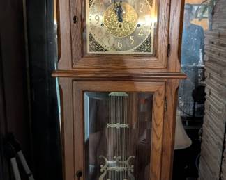 1982 Ridgeway Grandfather clock, original paperwork