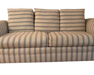 Foleys Laguna Colonial Blue Striped Sofa