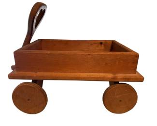 Wood Wagon Decor