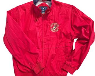 Red Port Authority Marines JacketSz M