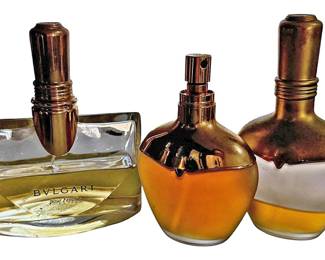 Three Various Perfume Bottles