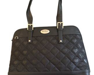 XOXO Black Lap Top Bag
