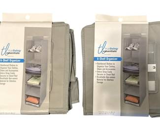 NEW Canvas Six Shelf Organizers