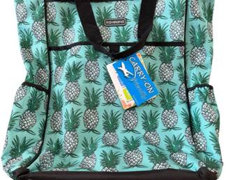 Travel Land Carry On Rolling Tote