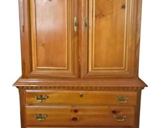 Pine Wood Armoire