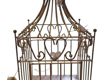 Silver Tone Metal Candle Holder