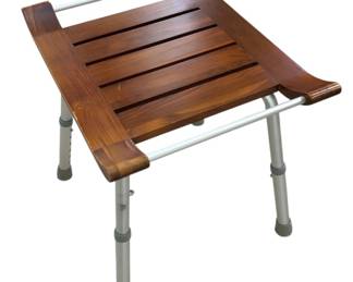 Conair Home Teak Shower Bench