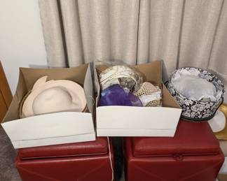 Large Lot of Women's Church Hats