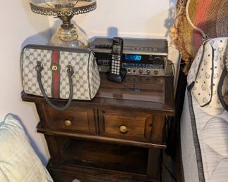 Bedroom Set - Glass Lamp