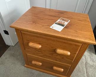Solid oak Amish made