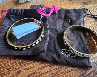 Coach and Kate Spade bracelets 