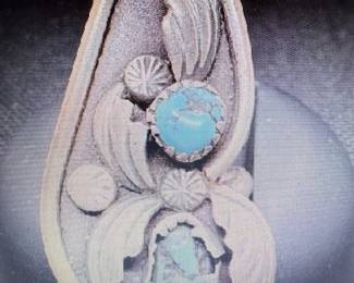 Size 6. Weight 6.9 g. Pictures do not do the jewelry justice. For more details go to: https://modestlambestatesales.hibid.com/
