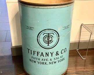 Vintage 1950’s Tiffany & Co. shipping barrel