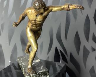 Borghese Gladiator bronze 
