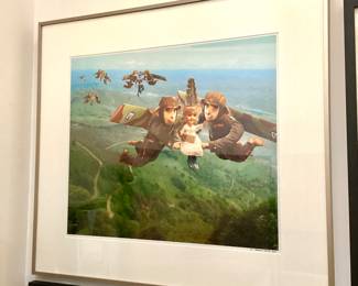 - Graham Rawle, signed Artist’s Proof dated 2008. Approximately 27”H. x 29”W