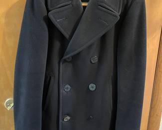 US Navy Wool Coat