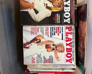 Vinatge Playboy Magazines