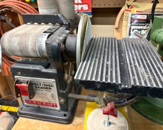 Belt Disc Sander - Duracraft