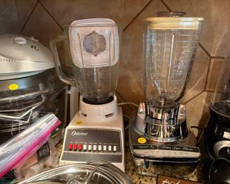 Osterizer and Hamilton Beach Blenders