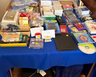 Wonderful Office Supplies of all kinds.