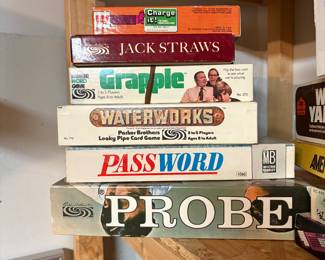 Jack Straws, Pallword, Probe, Waterworks