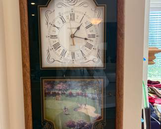 Golf Theme Clock