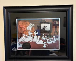 "101 Dalmations" Lithograph