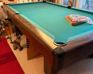 Brunswick Bristol Pool Table and accessories