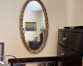 Nice Oval Mirror 1970's